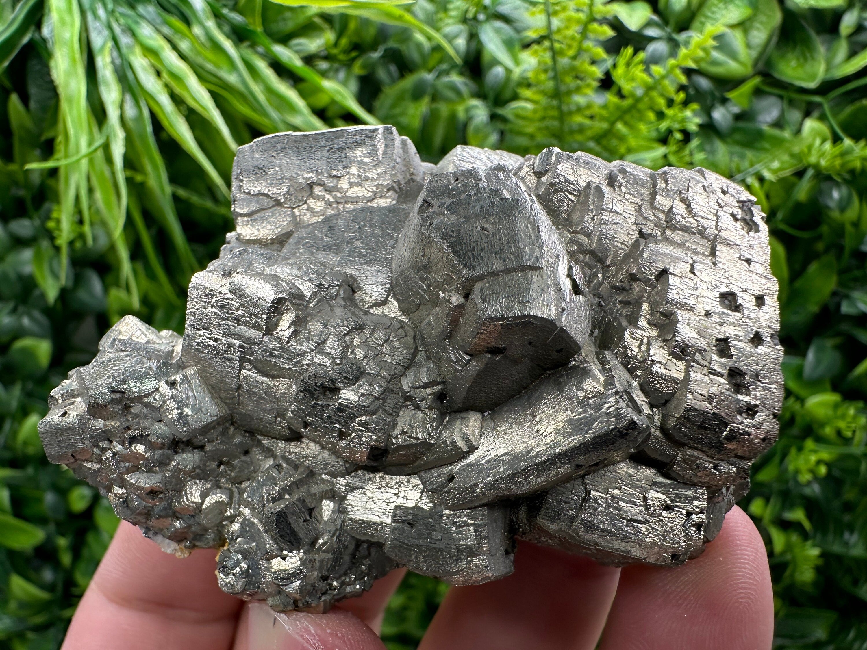 Rare Pyrite Cluster: Androvo Mine, Bulgaria (7/6/3 cm)