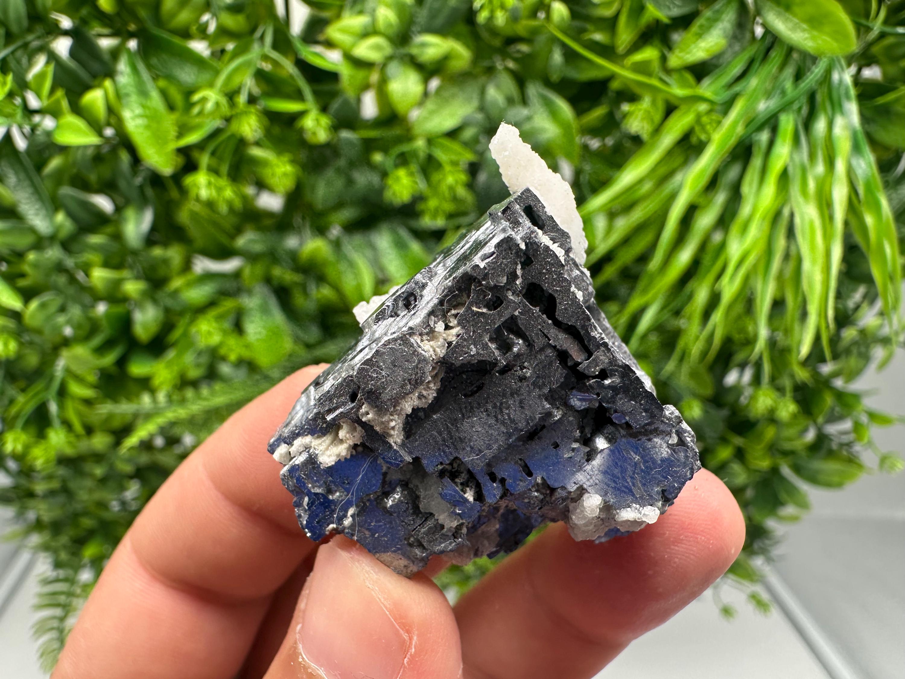 Wonderful Shiny Galena on Calcite natural minerals souvenir crystal gift collection stone,home decor minerals Borieva mine Madan Bulgaria