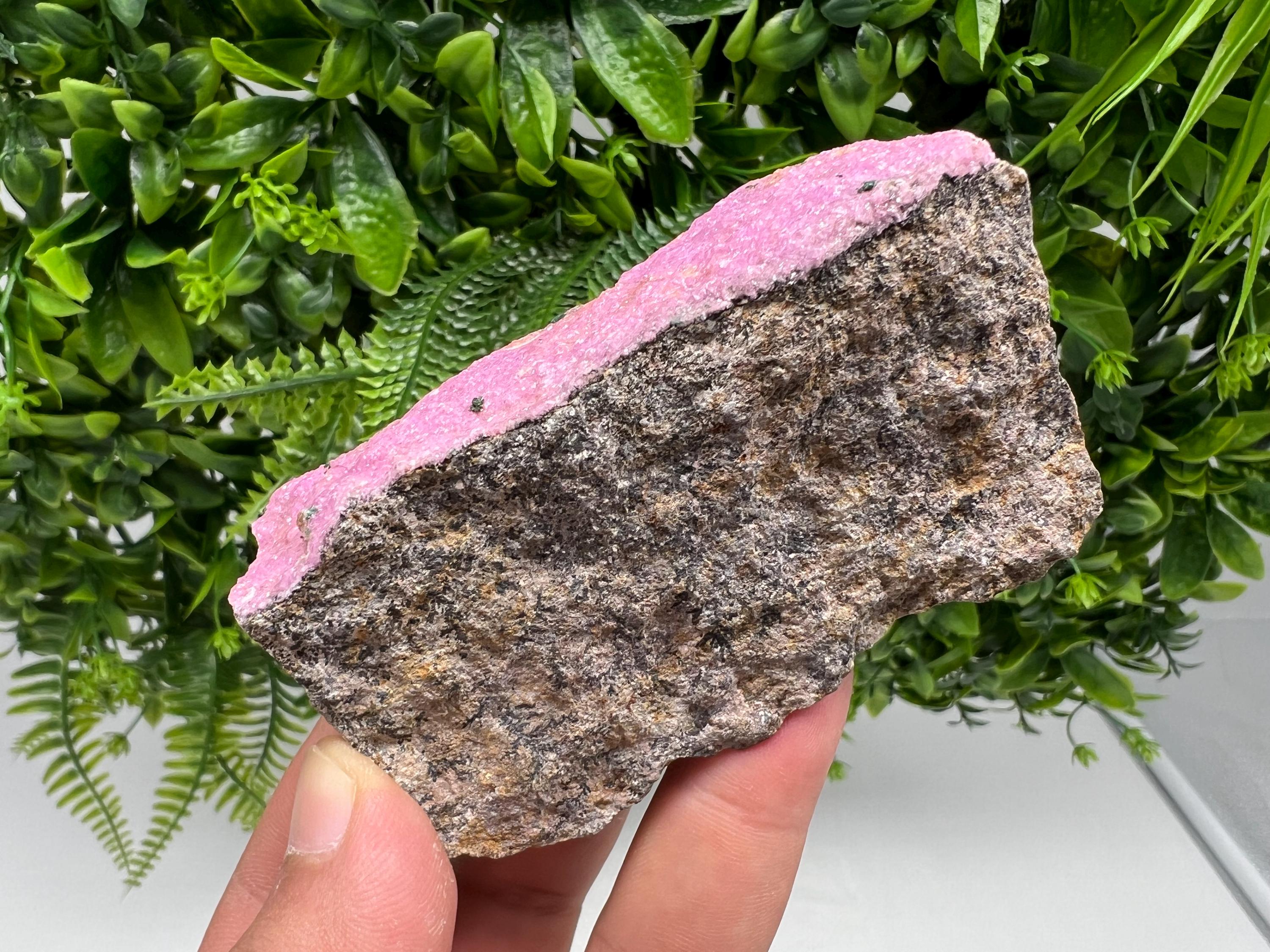 Cobalto Calcite Crystal: Congo Mineral Specimen, Pink Stone
