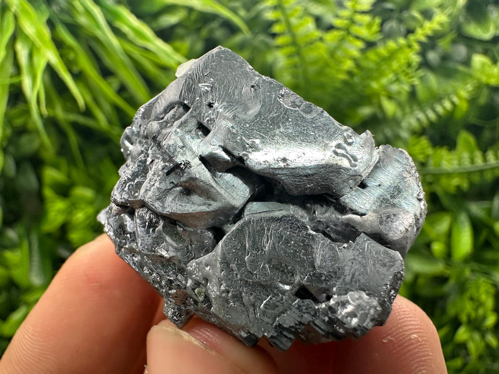 Shiny Galena Cluster: Borieva Mine, Madan Bulgaria (4/3/3 cm)