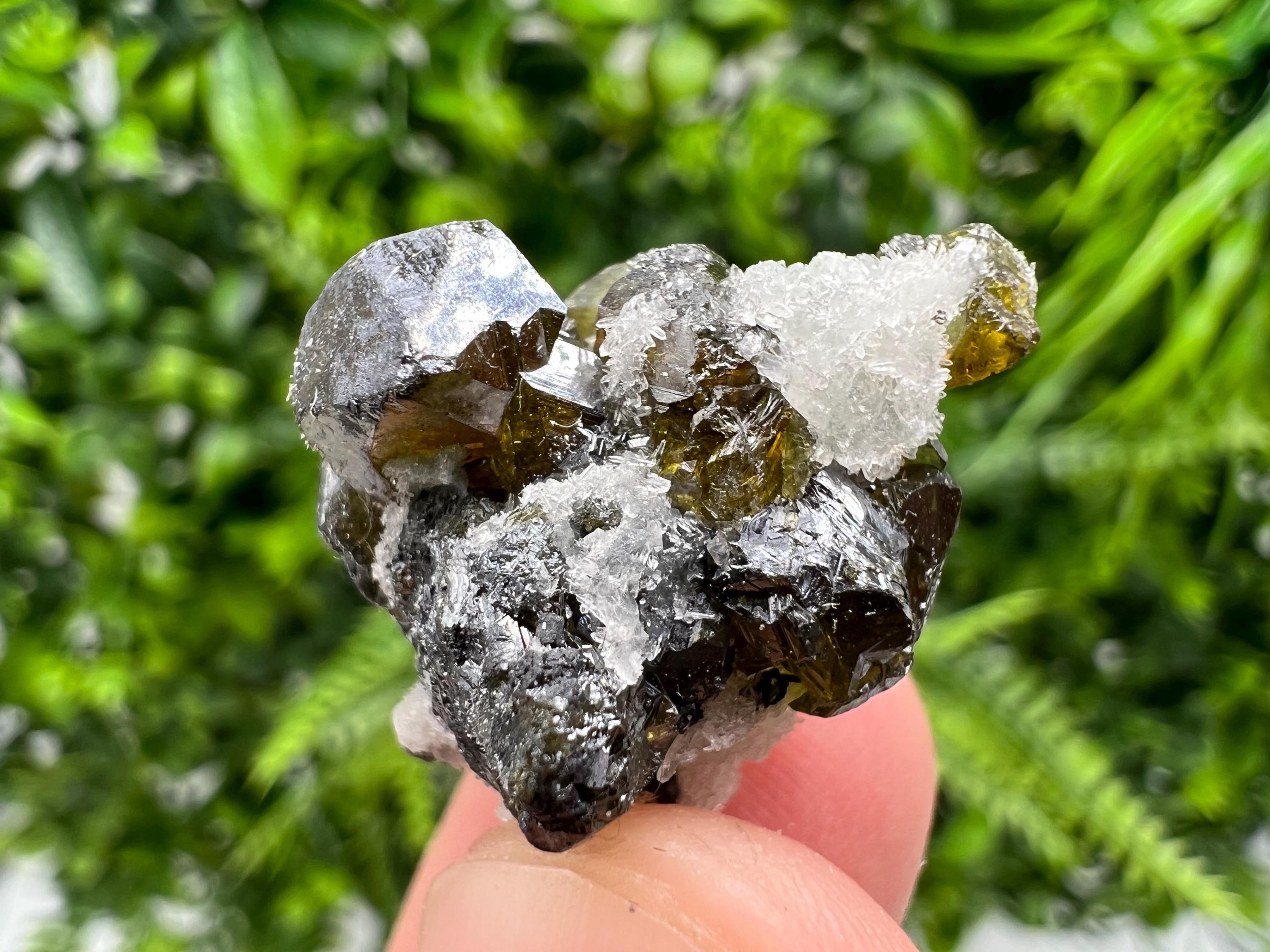 Cleiophane Sphalerite Gem: Rare Transparent Crystal, Bulgaria