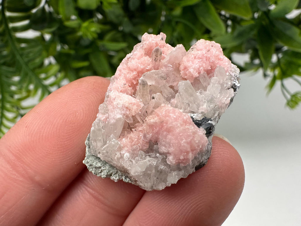 Pink Rhodochrosite Crystal: Starnica Mine, Bulgaria, Home Decor