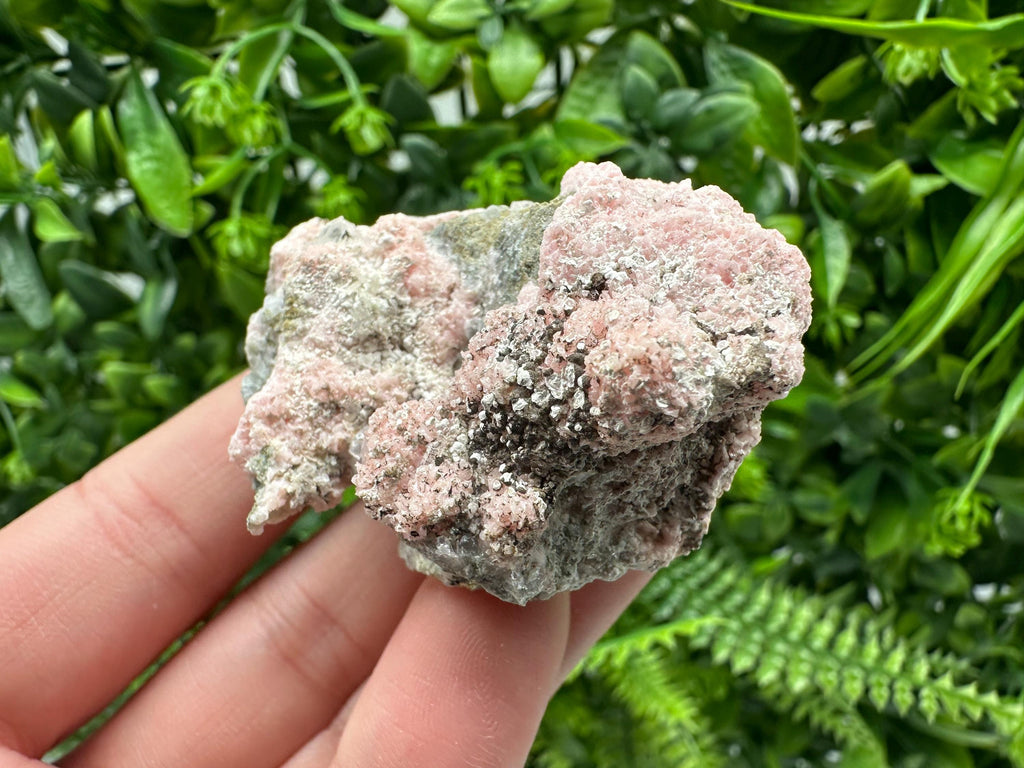 Pink Rhodochrosite Crystal: Starnica Mine, Bulgaria, Home Decor