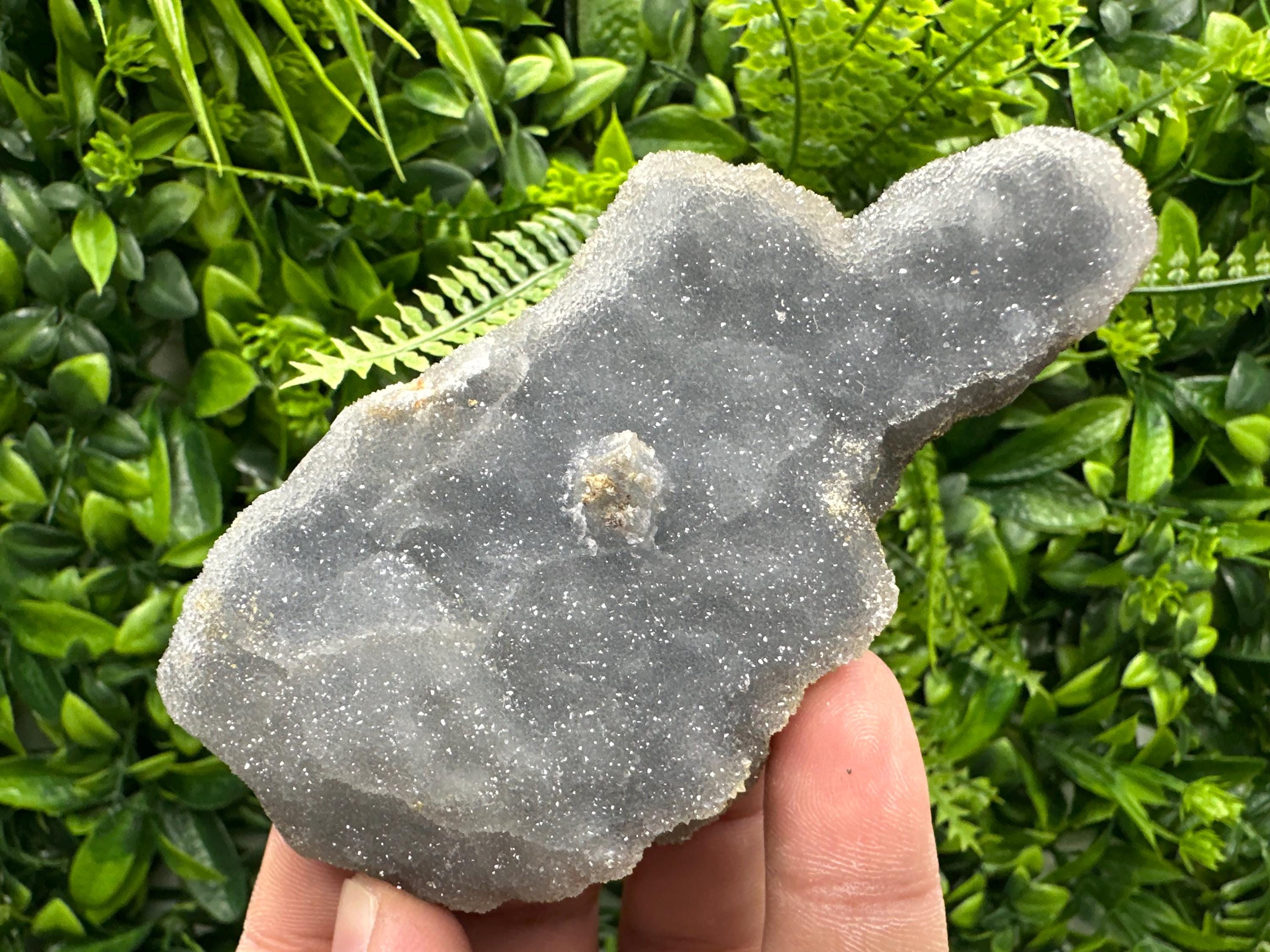 Chlorite Chalcedony Quartz Cluster, Madan Bulgaria