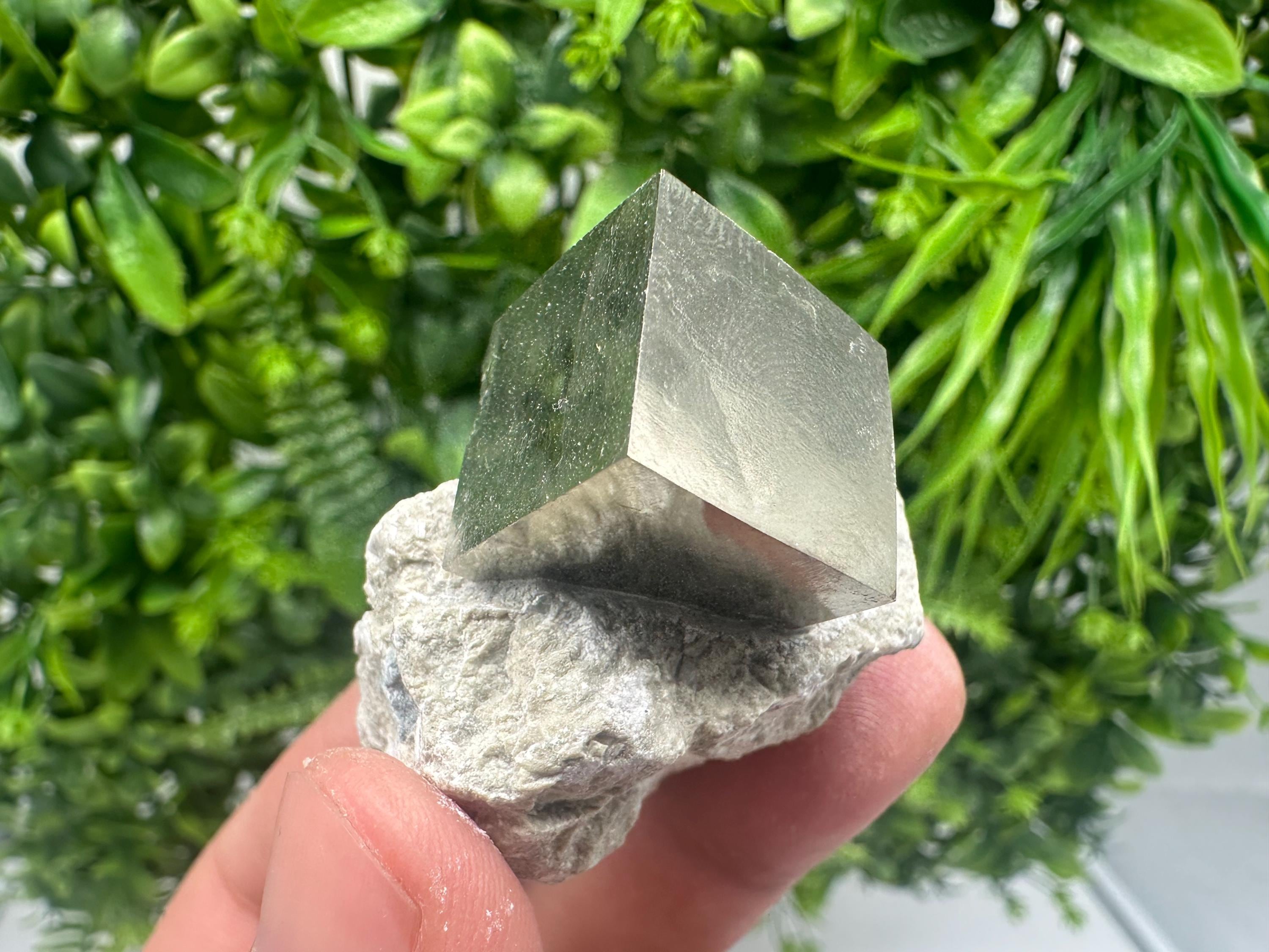 Large Pyrite Cubes on Matrix: Navajun, Spain - Home Decor Stone