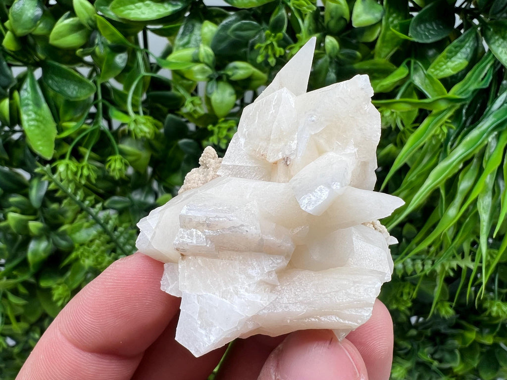 Calcite on Aragonite: Djurcovo Mine, Bulgaria Healing Crystal