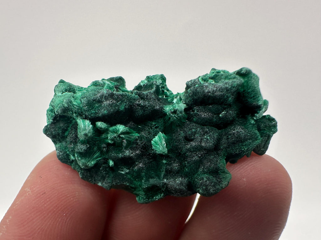 Green Polished Malachite Crystal, Congo Minerals Specimen