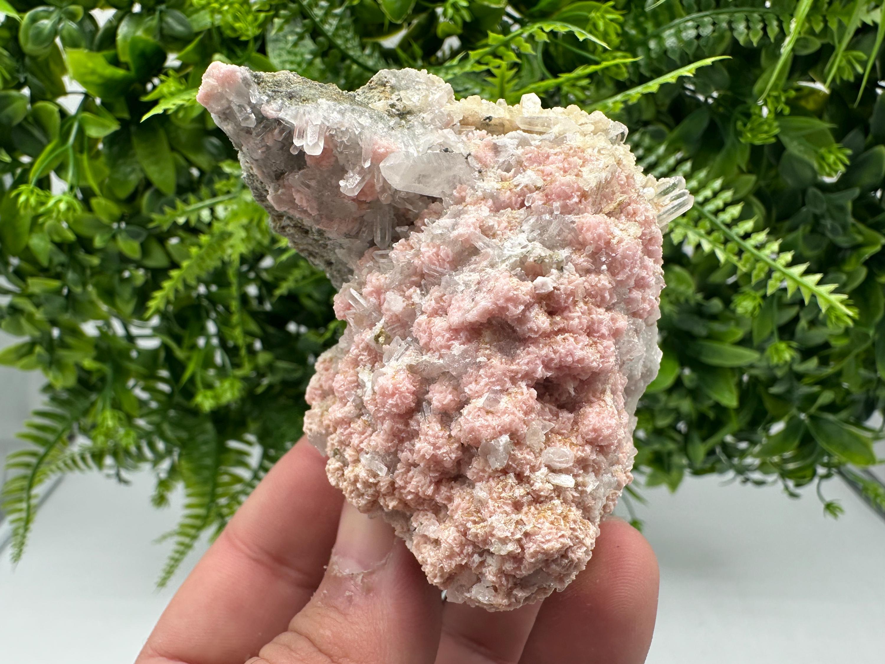 Pink Rhodochrosite Mineral Specimen: Starnica Mine, Bulgaria