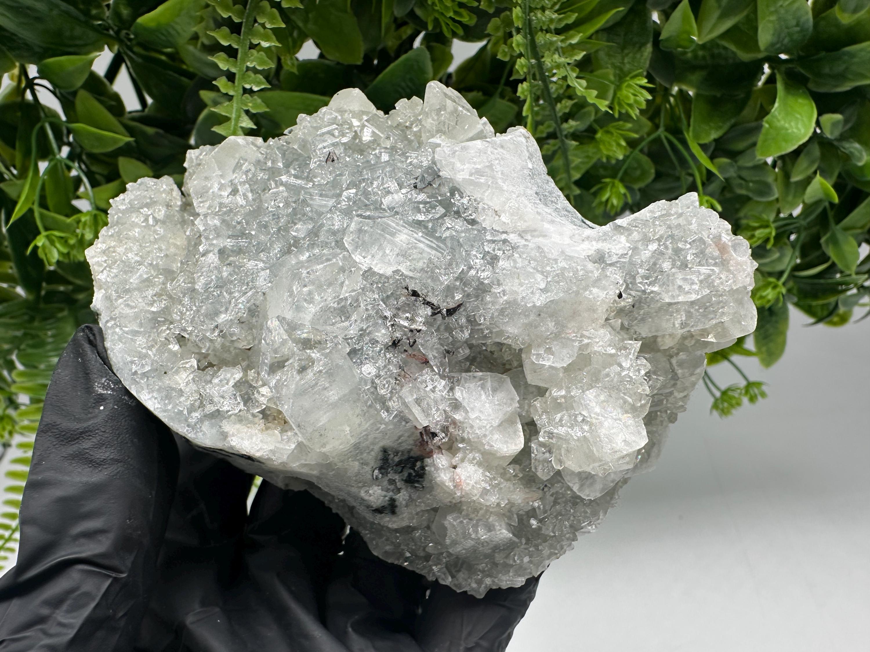 STUNNING Transparent Apophyllite on Chalcedony,natural, collection minerals specimen,India Minerals,Crystal, Stone Mineral Specimens India