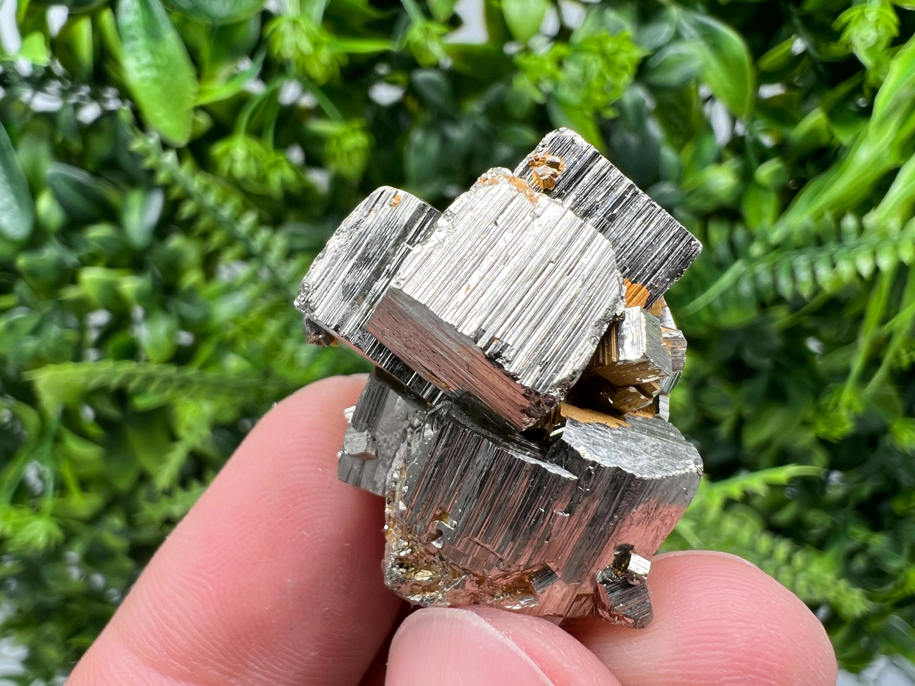 Floating Pyrite Crystal: Rare Mineral Specimen, Borieva Bulgaria