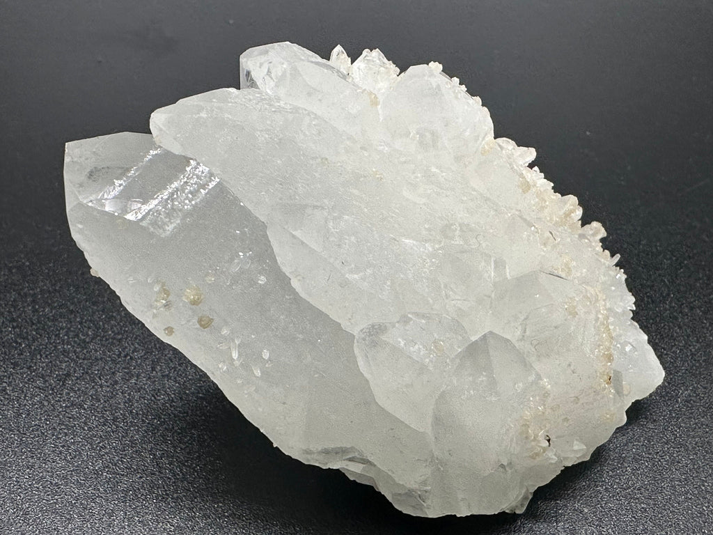 Milky Quartz with Calcite: Kryshev Dol Mine, Bulgaria