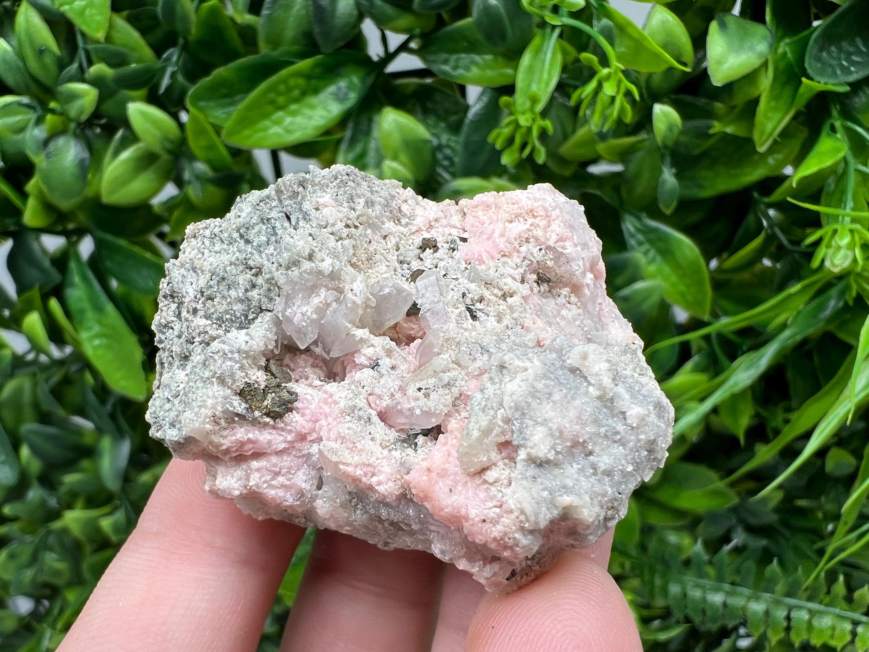 Pink Rhodochrosite Mineral Specimen, Davidcovo Bulgaria