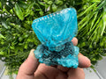 Exceptional Turquoise ALUNITE Aqua Crystal on Matrix UV Active, lab minerals