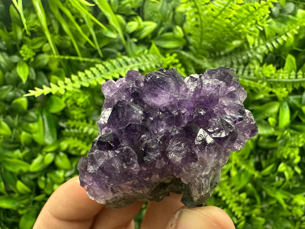 Uruguayan Amethyst Cluster, Purple Quartz Crystal, Home Decor