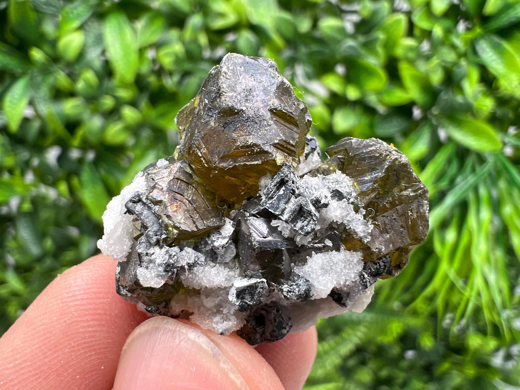 Transparent Sphalerite Gem: Rare Cleiophane Crystal Mineral Stone