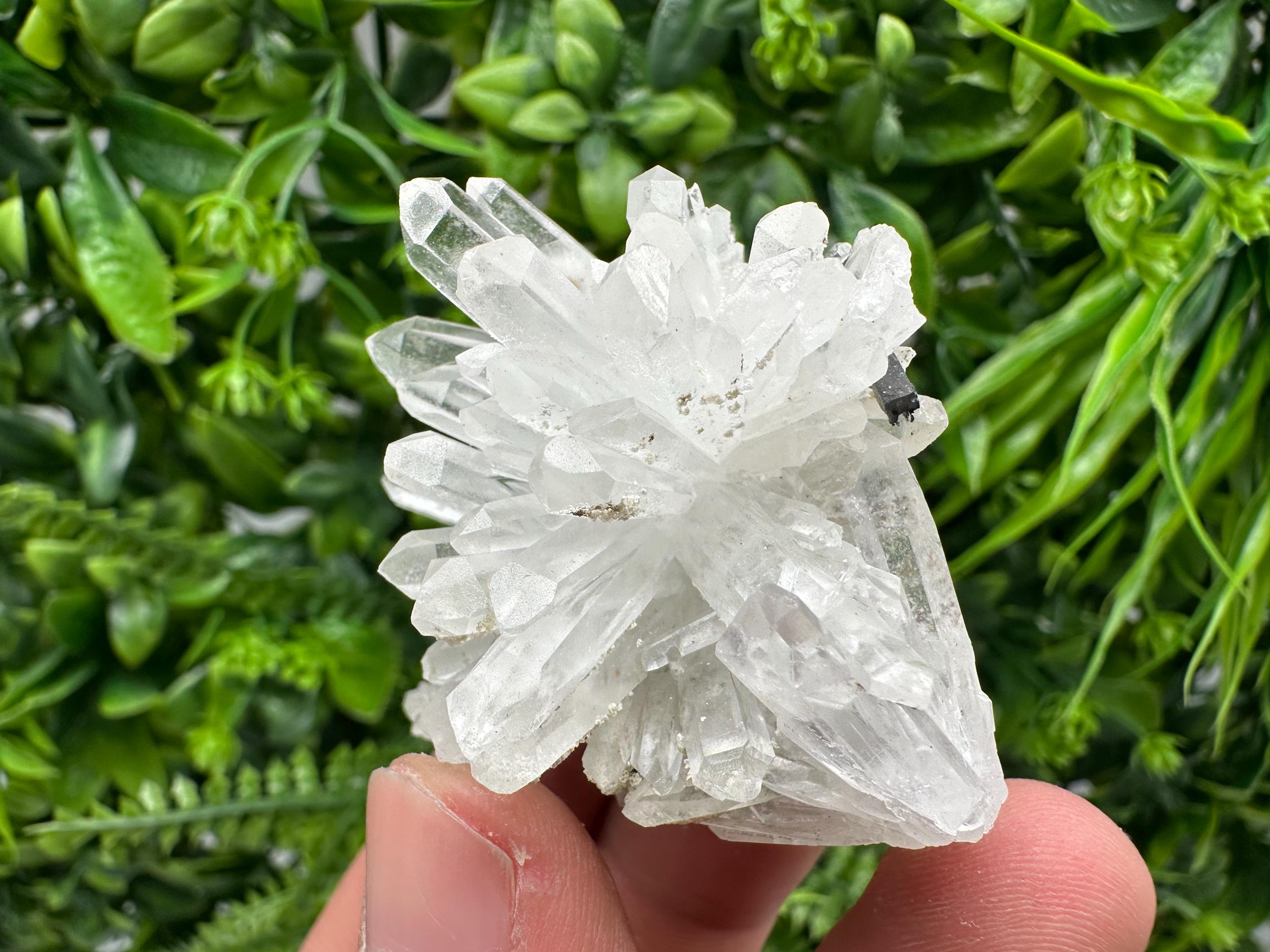 Transparent Quartz Crystal Cluster, 9th September mine,Mine, Bulgaria,natural,collection mineral specimen