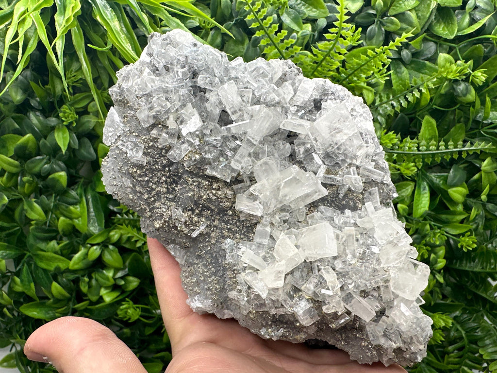 Large Barite Marcasite Cluster on Chalcedony - Androvo Mine, Bulgaria