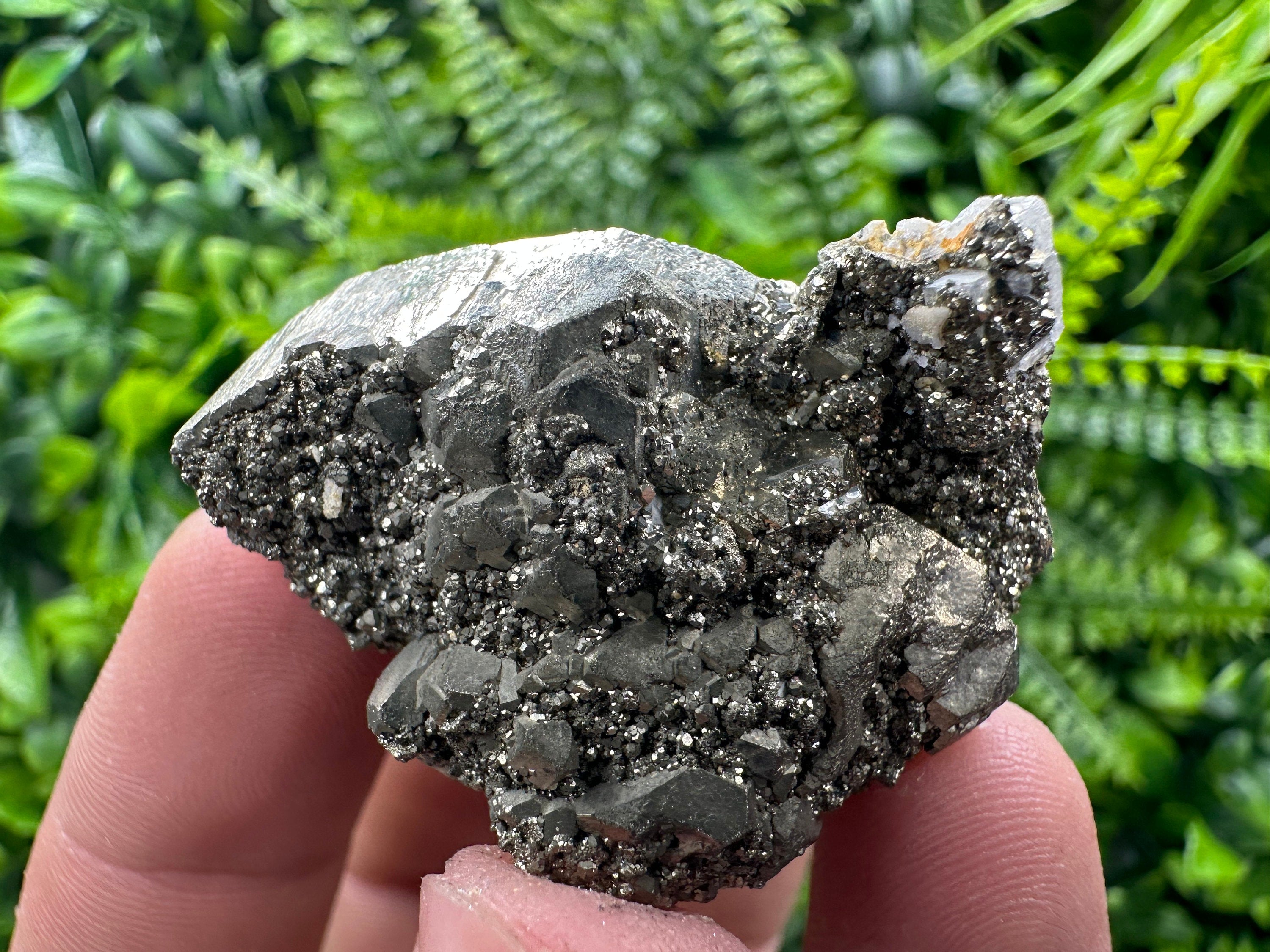 Rare Structure Pyrite (Marcazite) Mineral Specimen
