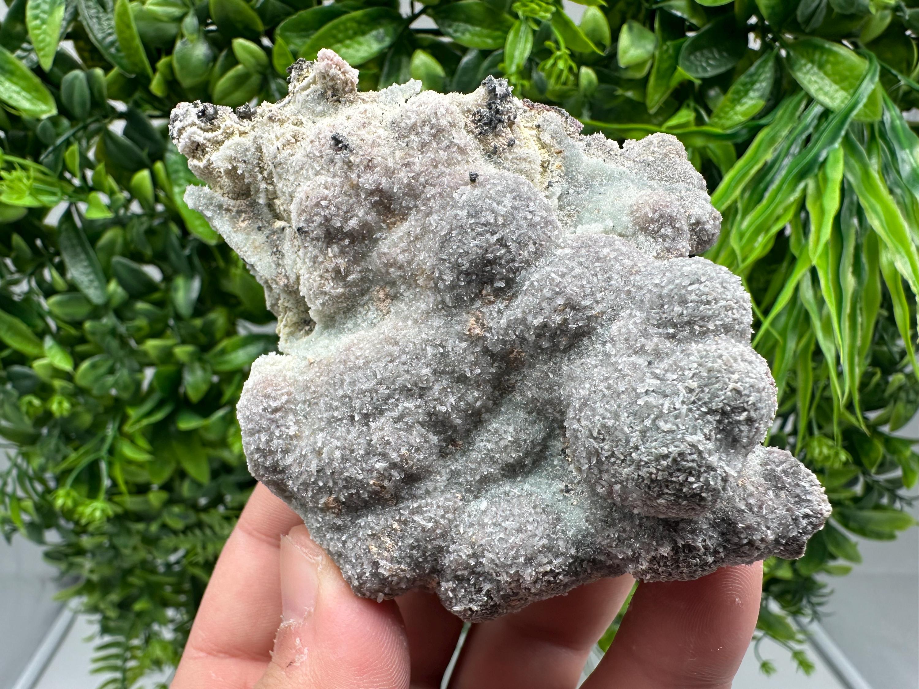 Red Chalcedony Chlorite Mineral Specimen, Bulgaria Home Decor Stone