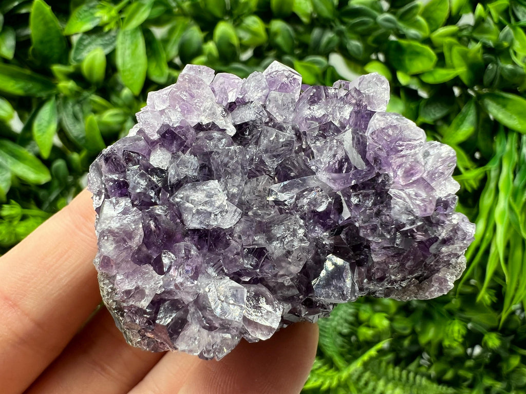 Uruguay Amethyst Crystal: Purple Quartz Phantom - Home Decor