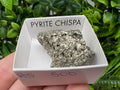 Peruvian Pyrite Cube: Natural Gold Mineral Specimen, Home Decor (3.5/3.5cm