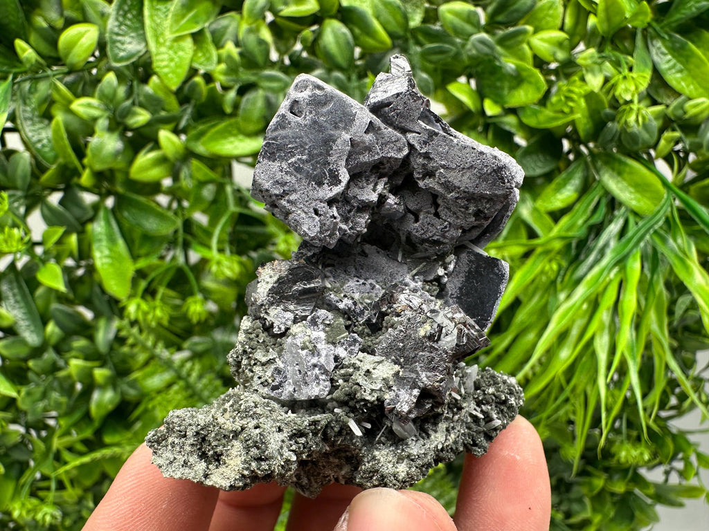 Galena Quartz Sphalerite Matrix, Borieva Mine Mineral Specimen