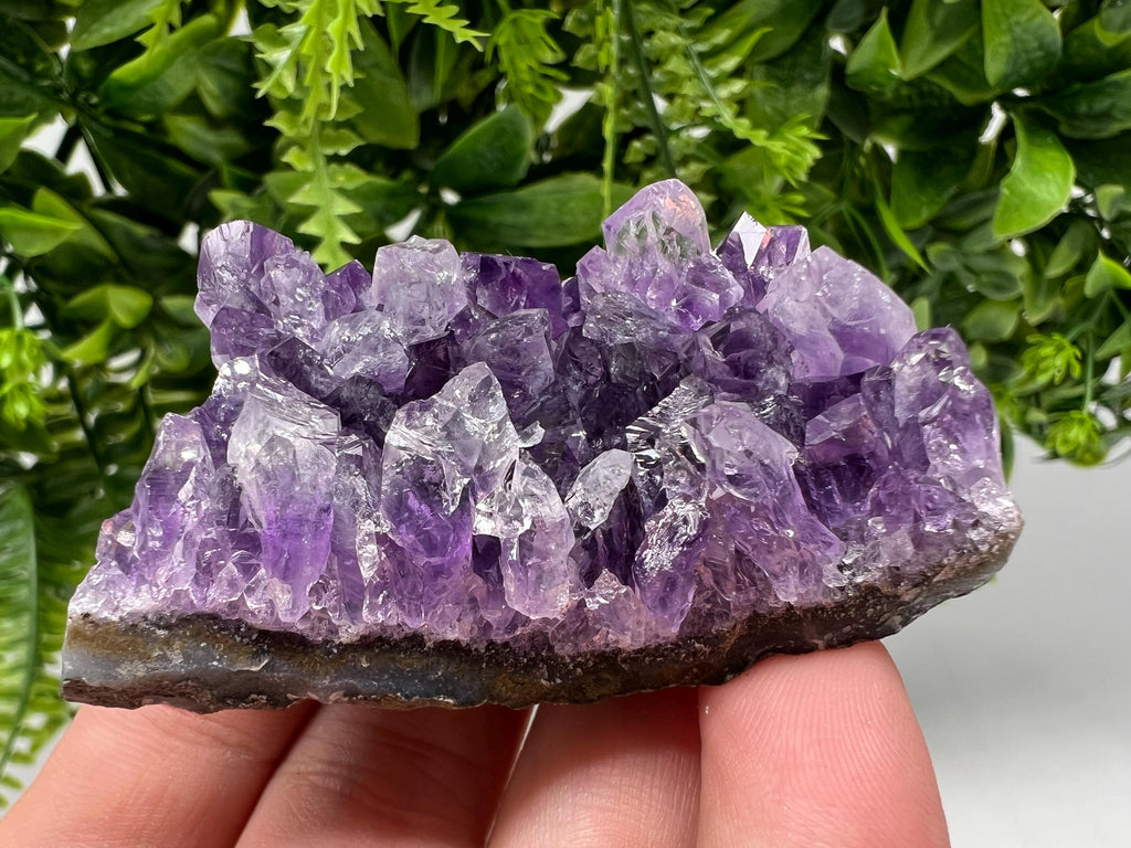 Natural Purple Amethyst Crystal, Uruguay Home Decor, 57 grams