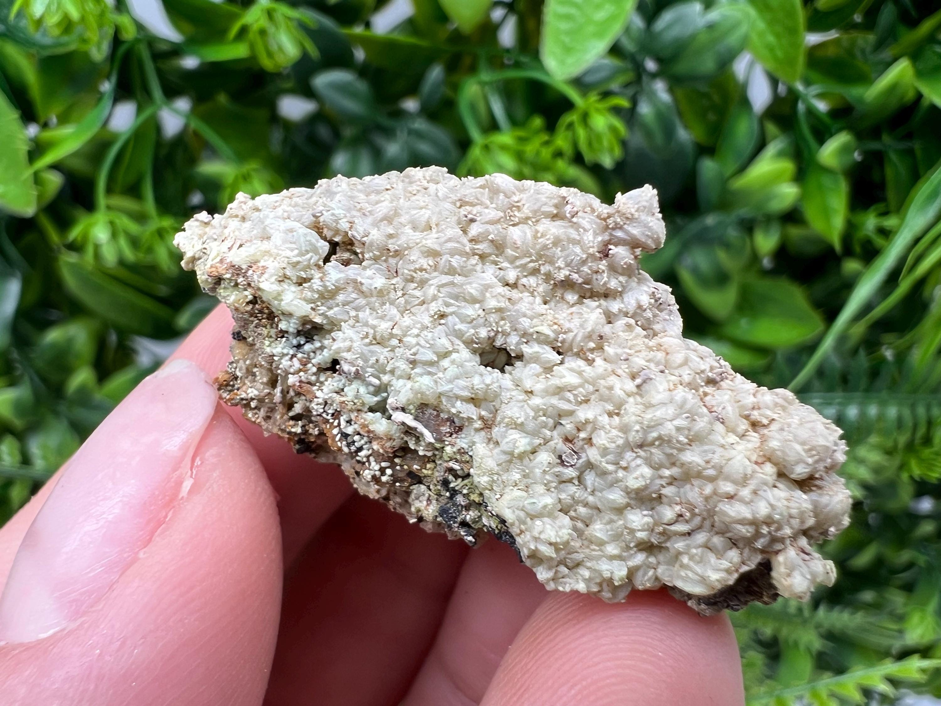 Rare Green Pyromorphite with Hematite on Quartz - Madjarovo Bulgaria