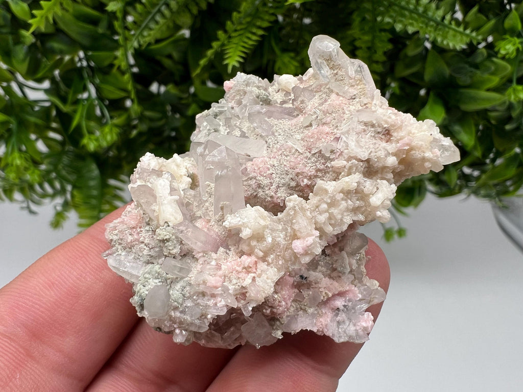 Pink Rhodochrosite Crystal: Starnica Mine, Bulgaria - Home Decor Stone