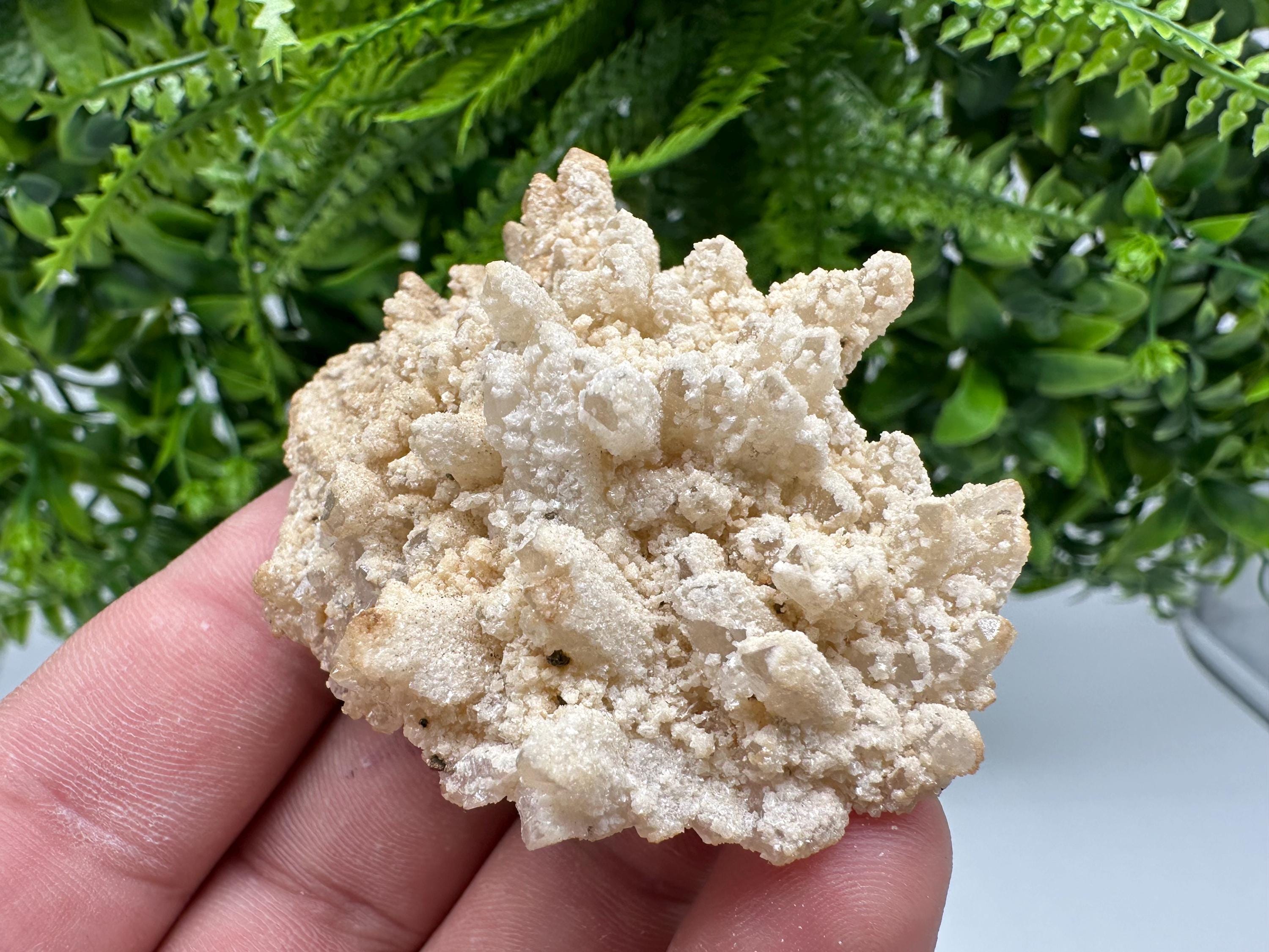 Quartz Calcite Chalcopyrite Specimen: Krushev Dol Mine, Bulgaria