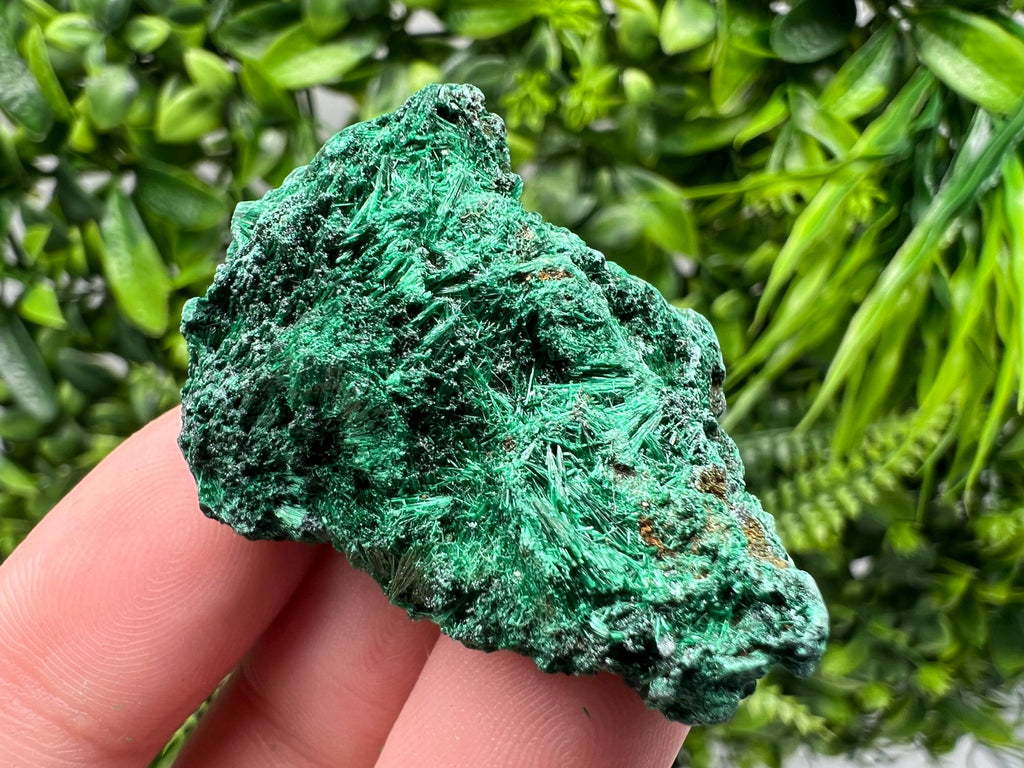 Green Polished Malachite Crystal, Congo Minerals, Chakra Stone