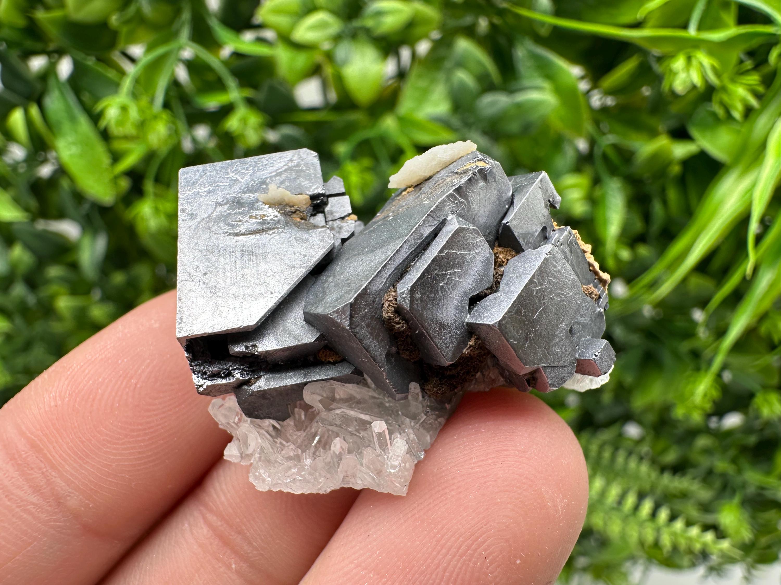 Stunning Galena,Sphalerite on Quartz whit Siderite from 9 th September mine,Madan,Bulgaria,Natural,collectible mineral specimen,home decor