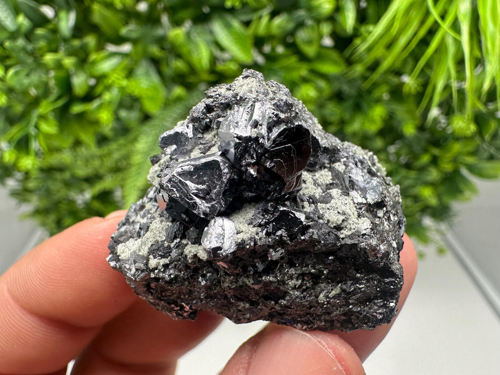 Collected Skeletal GALENA,Sphalerite,Quartz,Calcite from Krushev dol mine,Madan,Bulgaria,natural,collectible mineral specimen home decor