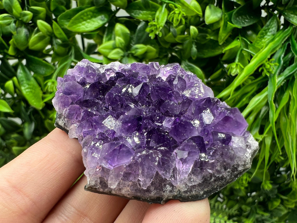 Uruguay Amethyst Crystal: Purple Quartz Phantom - Home Decor