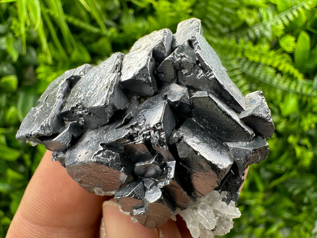 Skeletal Galena with Quartz, Natural Minerals, Bulgaria