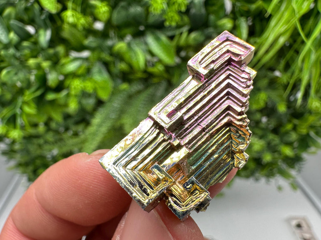 Rainbow Bismuth Crystal: Rare Gemstone Specimen,wholesale Bismuth