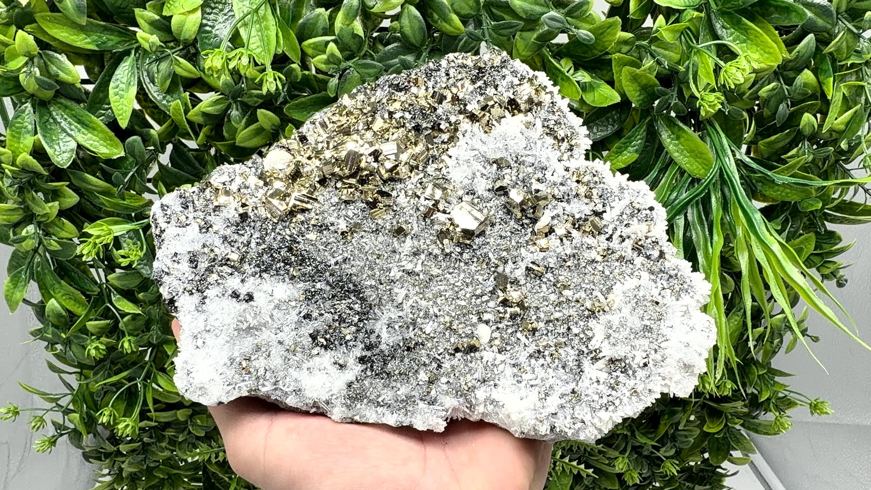 Pyrite Sphalerite Quartz  Mineral Specimen, Krushev dol Mine