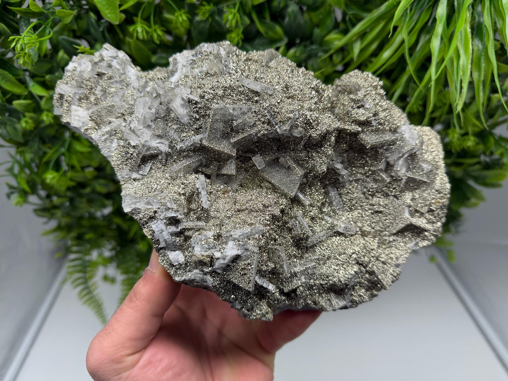 Large Barite Marcasite Chalcedony Cluster - Androvo Mine, Bulgaria
