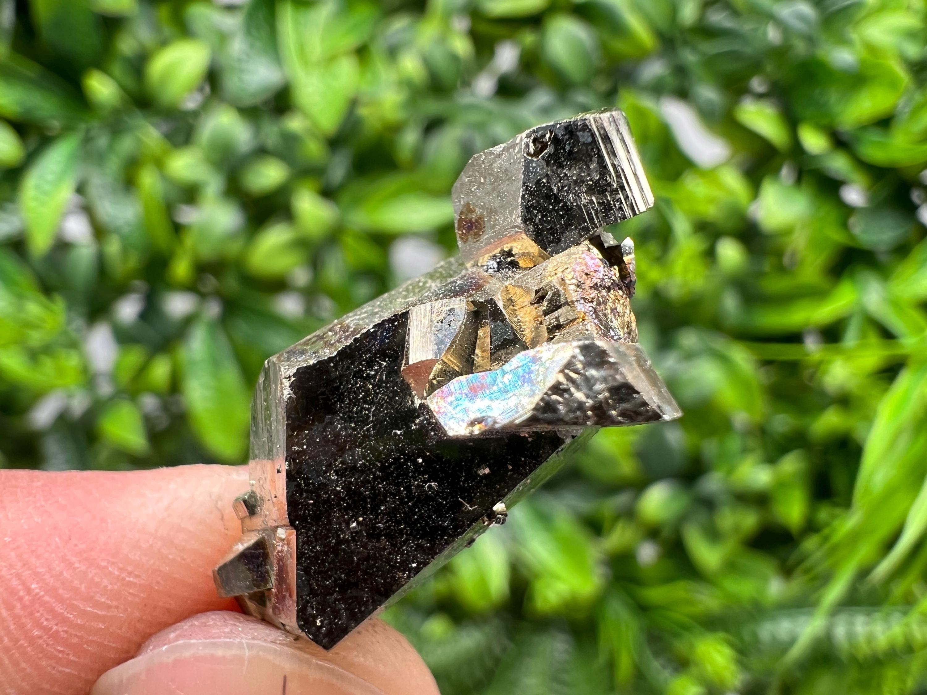 Rare Mini Pyrite Cluster, Crystallization Mineral Specimen