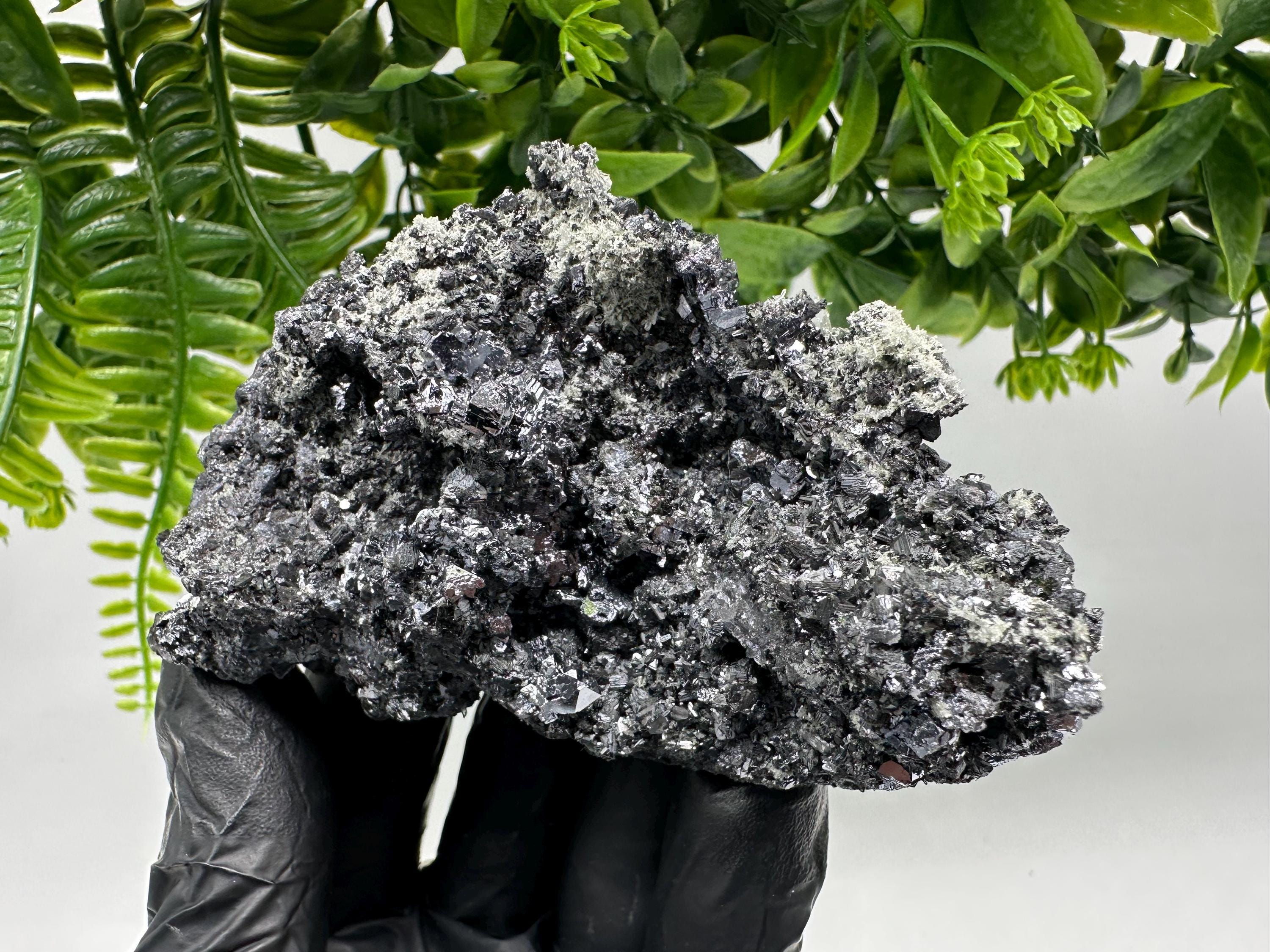 Galena Sphalerite on Quartz, Borieva Mine Crystal Specimen