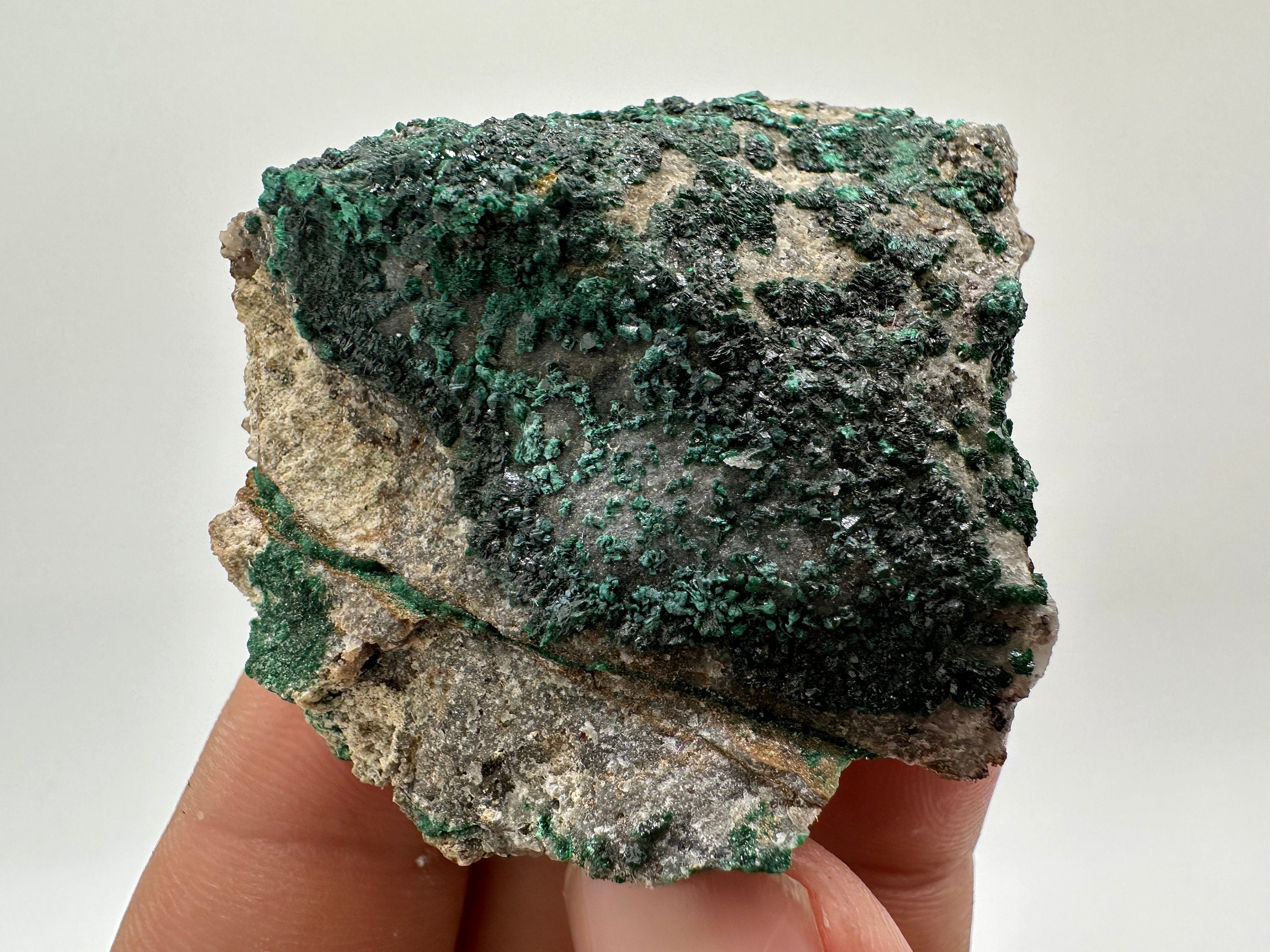Congo Malachite Crystal, Green Mineral Specimen (5/3/5cm)