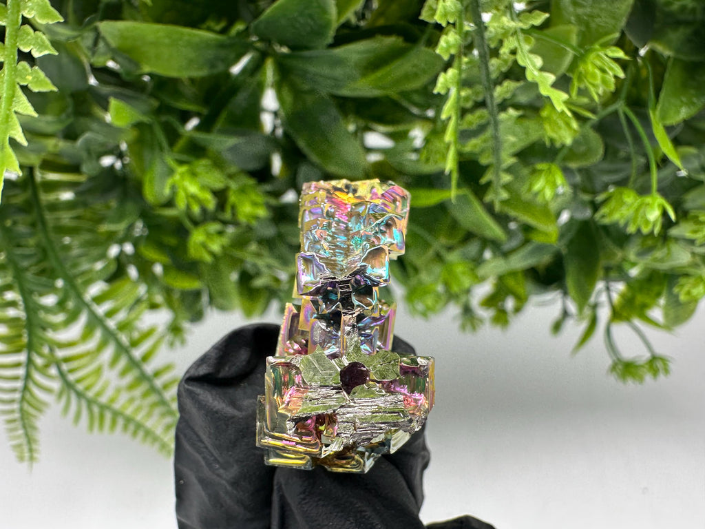 Rainbow Bismuth Crystal: Rare Gemstone Specimen,wholesale Bismuth