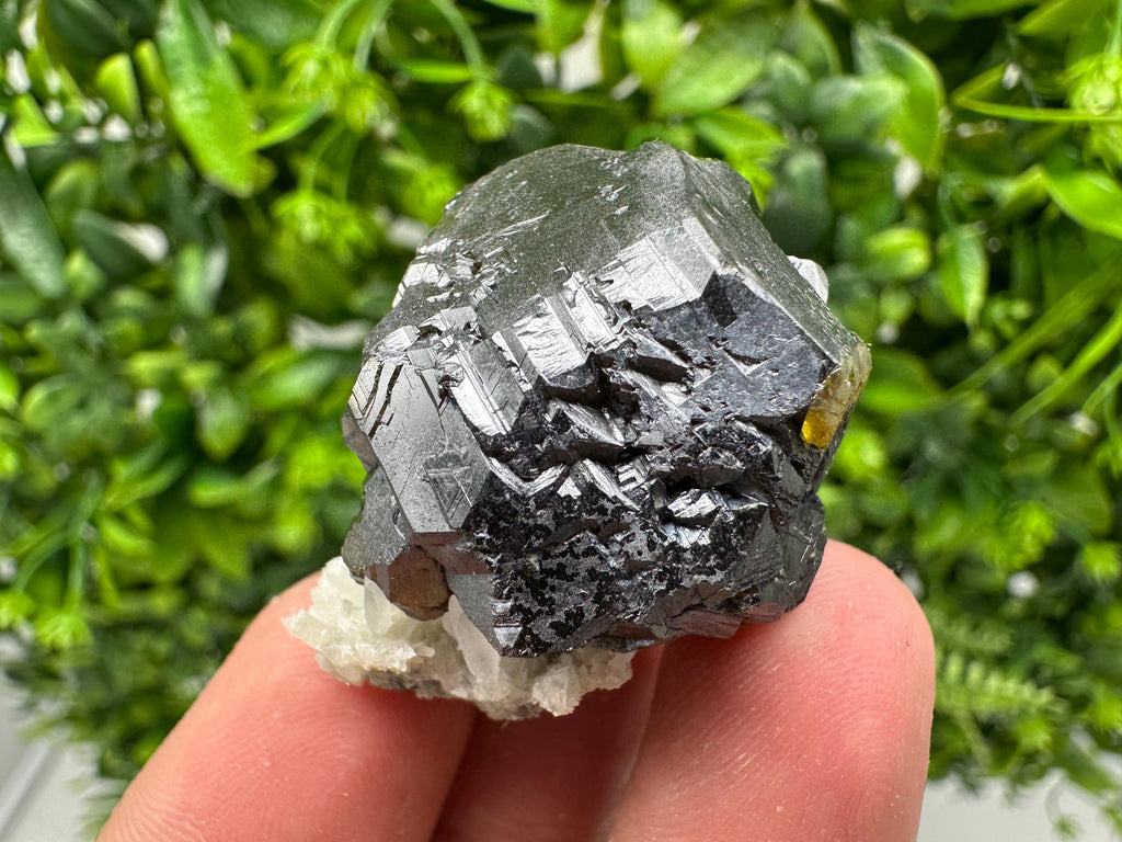 Cleiophane Sphalerite Gem, Rare Green Crystal Mineral Stone