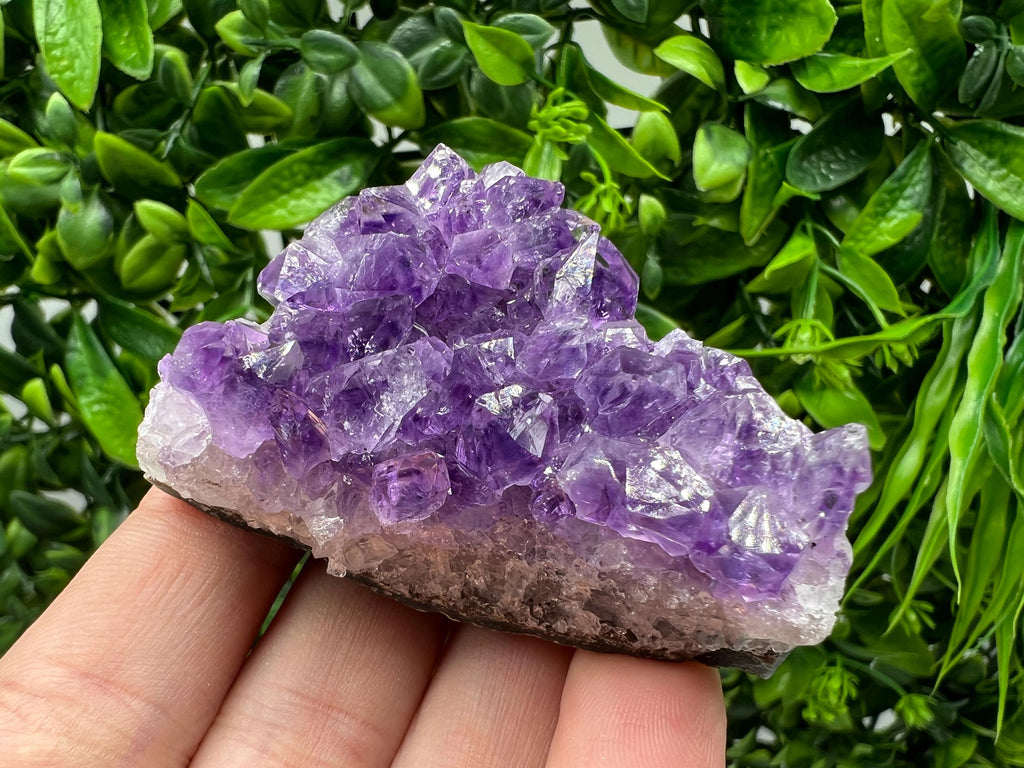 Natural Purple Amethyst Crystal Cluster from Uruguay, Home Decor, Energy Crystal