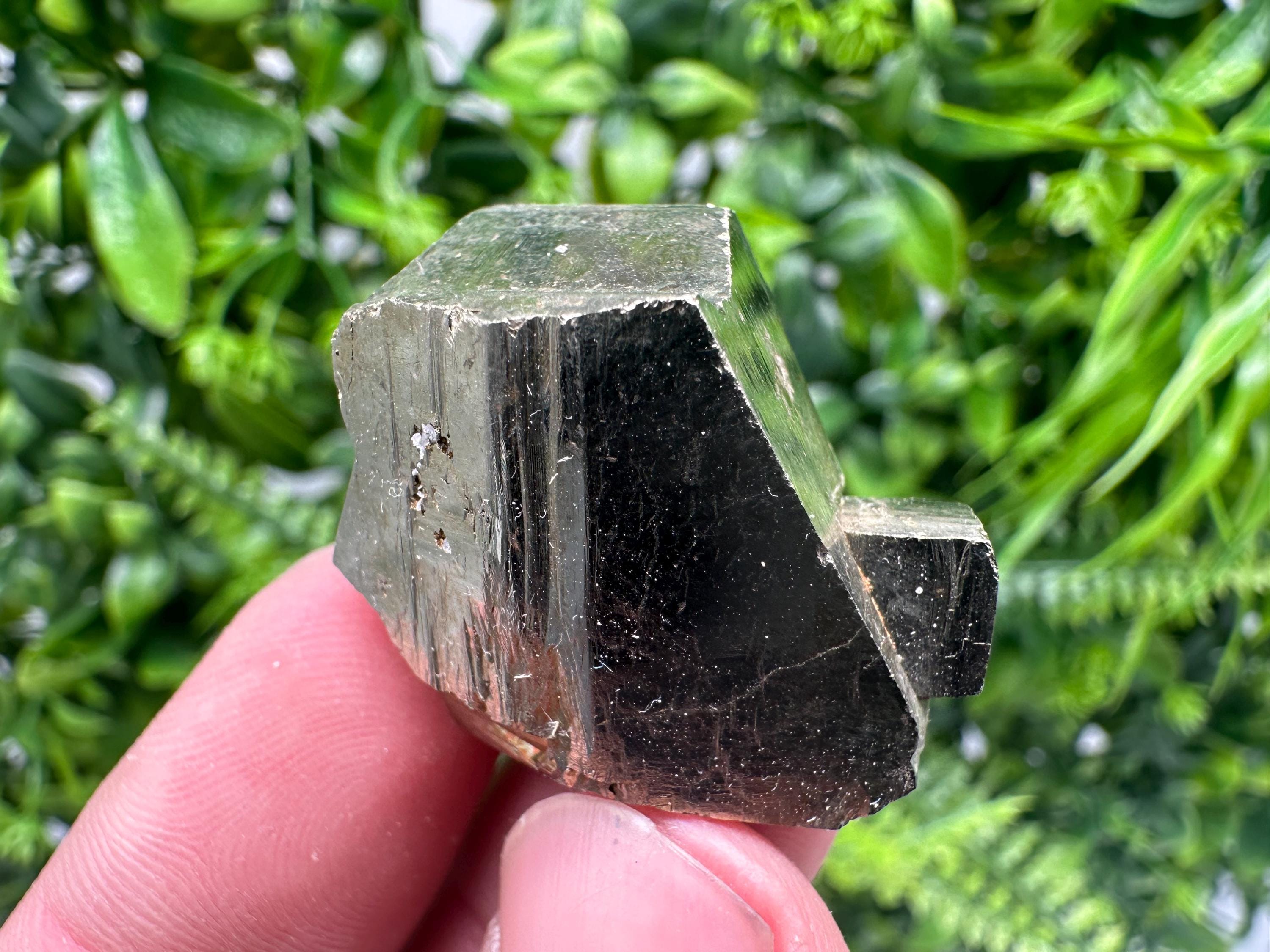 Rare crystallisation Pyrite,Borieva mine,Bulgaria,floating Pyrite,golden Pyrite,Pyrite cluster,mini Collection specimen,Rainbow Pyrite