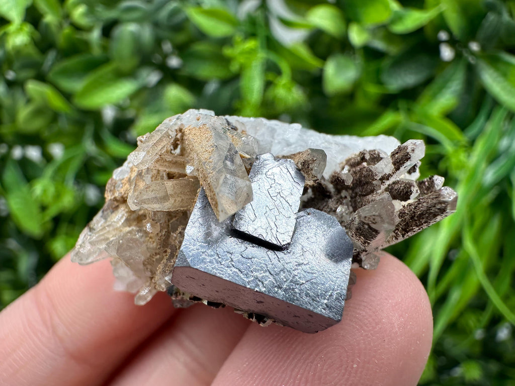 Stunning Galena,Sphalerite on Quartz whit Siderite from 9 th September mine,Madan,Bulgaria,Natural,collectible mineral specimen,home decor