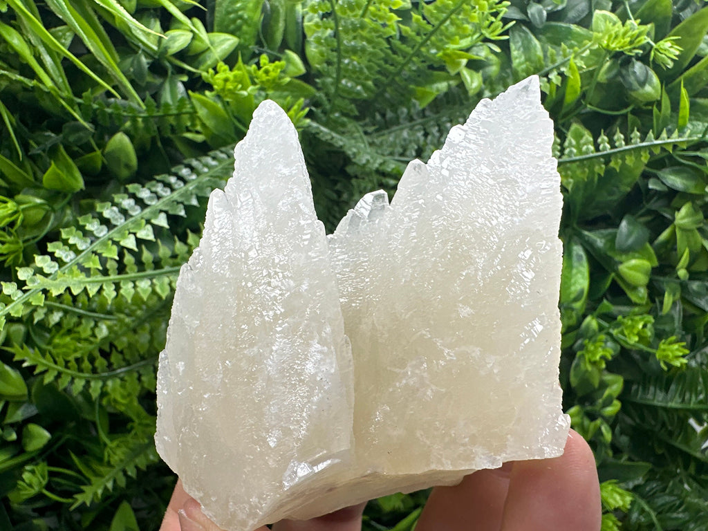 Rare UV Calcite Cluster, Djurcovo Mine, Bulgaria, Mineral Specimen