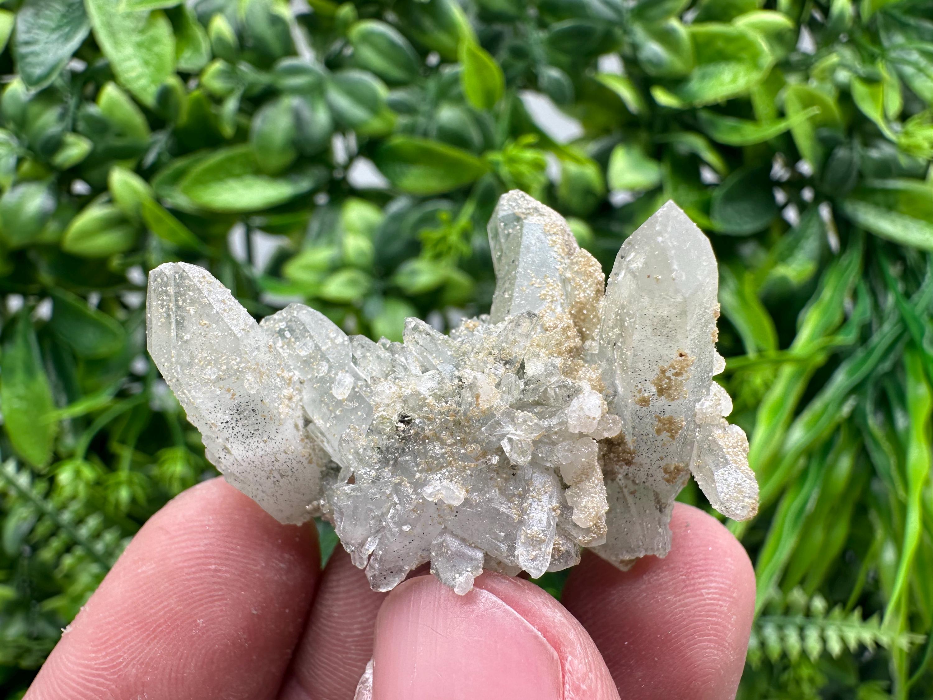 Quartz Rhodochrosite Cluster, Djurcovo Mine, Bulgaria, Mineral Specimen