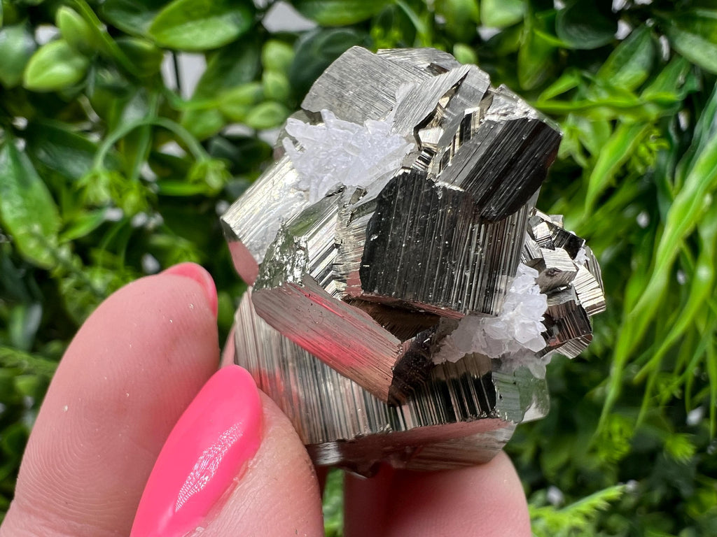 Rare Pyrite Crystal Cluster: Natural Mineral Specimen, Bulgaria