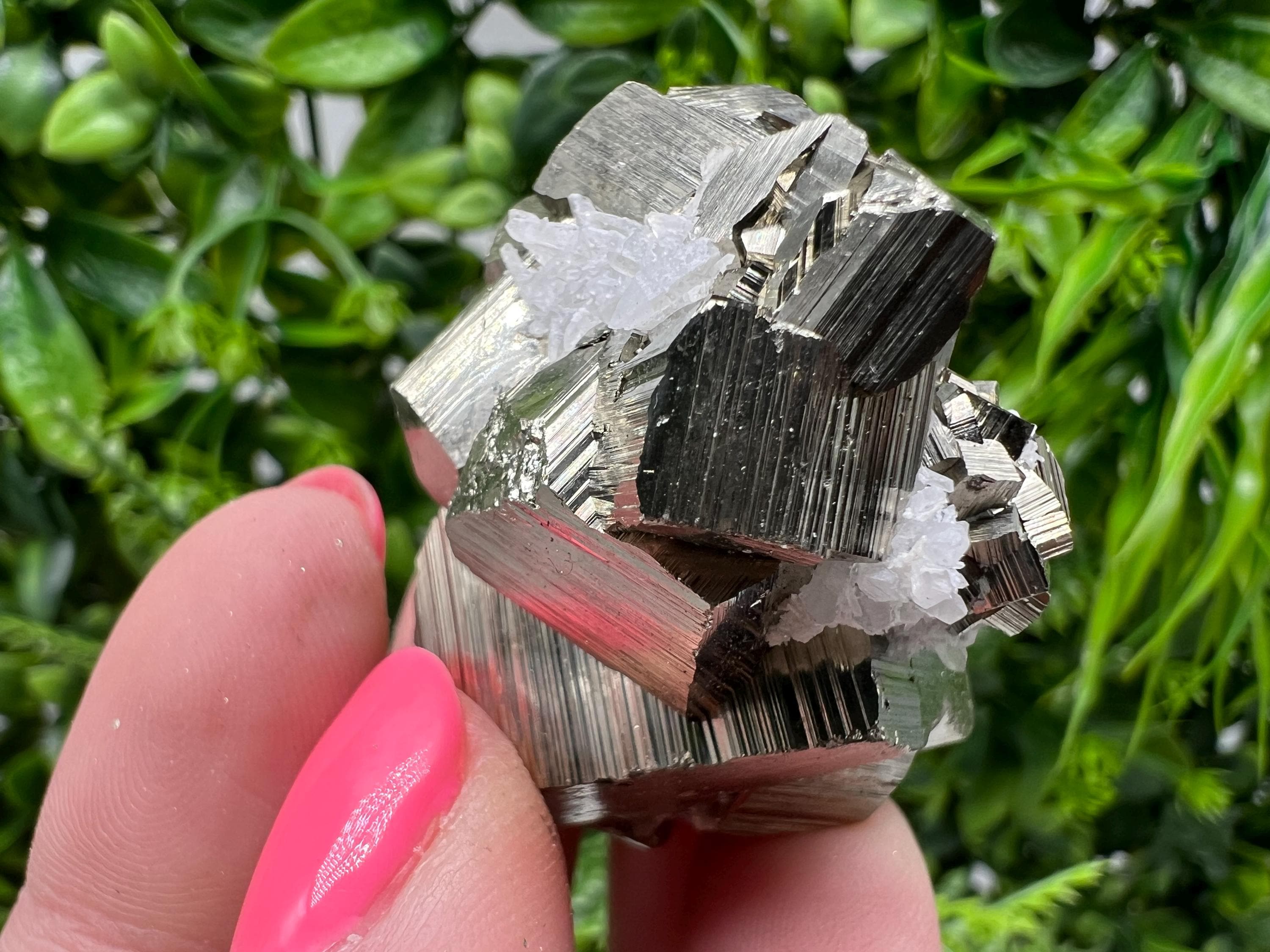 Rare Pyrite Crystal Cluster: Natural Mineral Specimen, Bulgaria